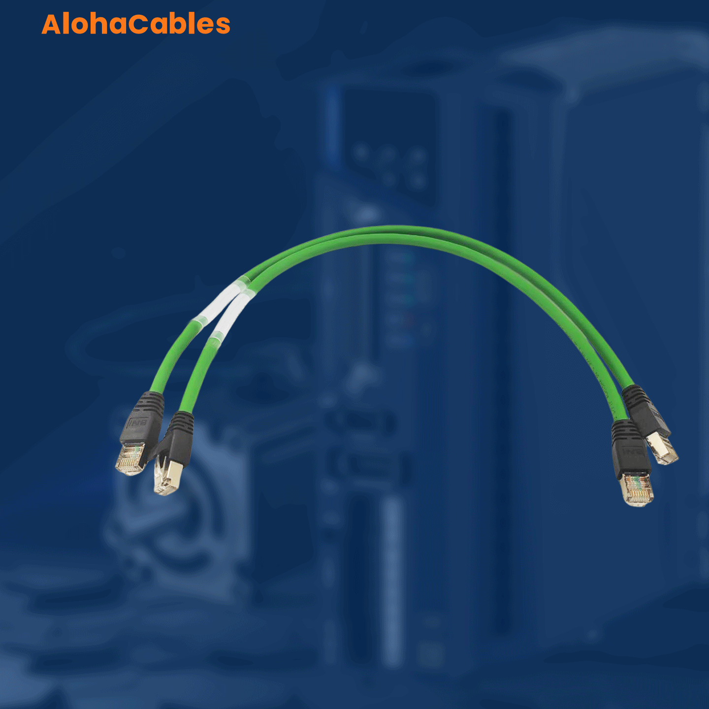 AC-8PS-CAT6A-0.5M 1.5FT