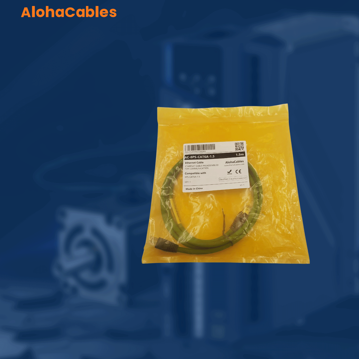 AC-8PS-CAT6A-1.5M 5FT