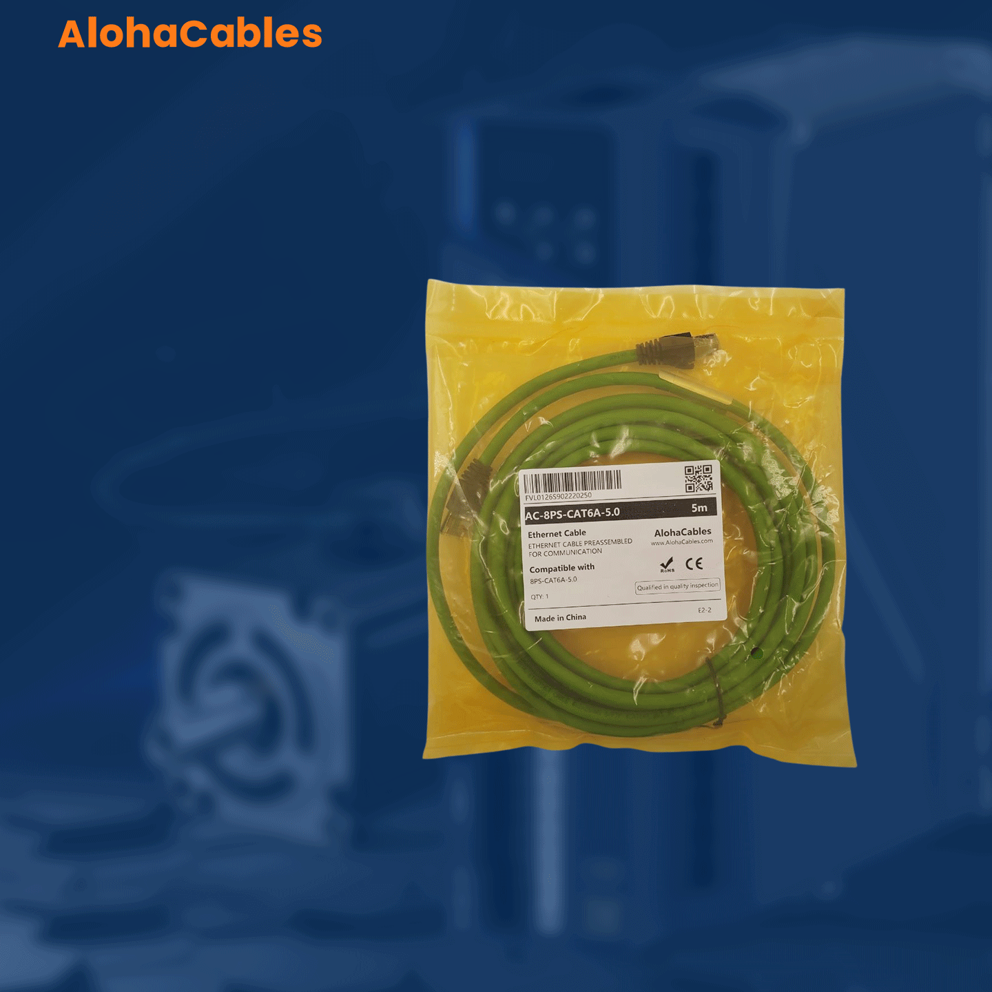 AC-8PS-CAT6A-5M 16ft
